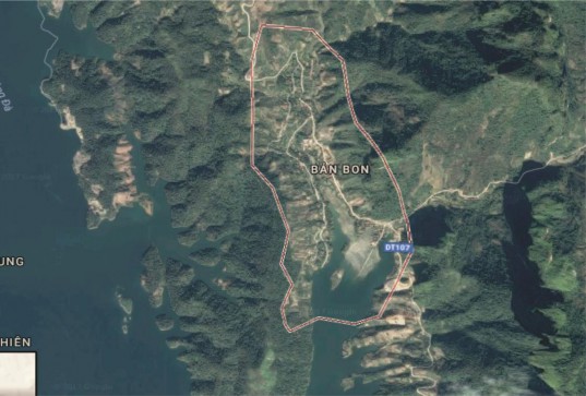 1 2 Bản đồ goole Map toàn bộ diện tích bản Bon Nguồn https www google co in maps 2