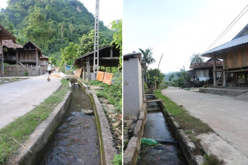 2 12 Nguồn nước tự nhiên chảy quanh bản Bon Nguồn Tác giả chụp tại bản 2