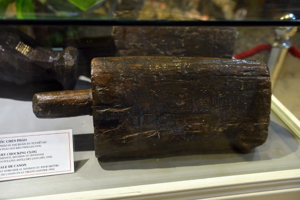 Hình 2 17 Guốc chèn pháo của Trung đoàn lựu pháo 45 Đại đoàn 351 tự chế 2