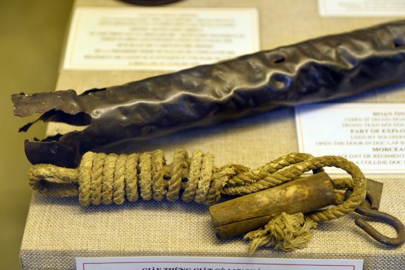 Hình 2 22 Dây thừng giật cò lựu pháo 105 mm sử dụng trong đợt tấn công thứ 5