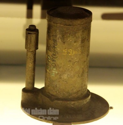 Hình 2 13 Mìn nhảy vũ khí Pháp dùng ở Biện Biên Nguồn http www bqllang gov vn 7