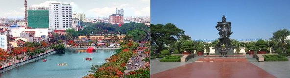 2 Đồ Sơn 3 Cát Bà 4 Cảng Hải Phòng 5 Thành nhà Mạc 6 Bến K15 và Bến 1