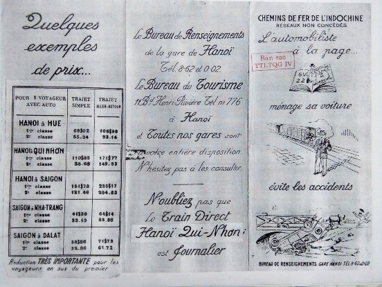 Hình 18 Mặt trước và mặt sau của tờ rơi quảng cáo dịch vụ vận tải 1