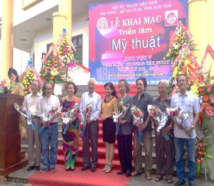 Ảnh 20 Triển lãm mỹ thuật khu vực Nam miền Trung và Tây Nguyên tại thành phố 15