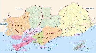 Hình 3 1 Bản đồ du lịch Bà Rịa – Vũng Tàu 3 1 2 Đặc điểm kinh tế xã 1