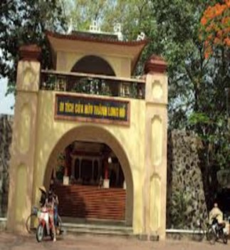 Di tích của thành Long Hồ Thất phủ miếu Gốm đỏ Vĩnh Long Lao động đang đánh 3