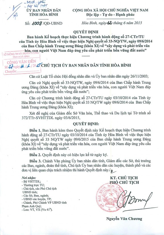 Phụ lục 5 Một số văn bản liên quan đến quản lý các hoạt động văn hóa 1