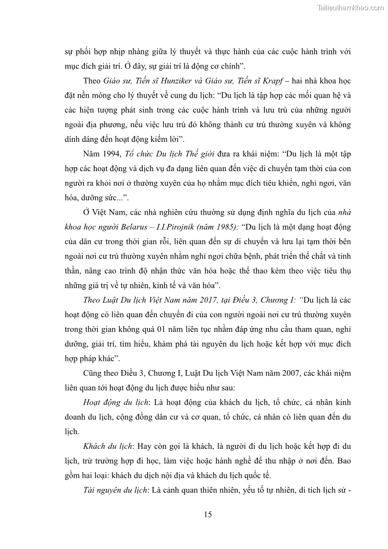 Luận văn thạc sĩ báo chí học Vấn đề phát triển du lịch Vĩnh Phúc trên báo điện tử trung ương và địa phương - 2 Trang 19