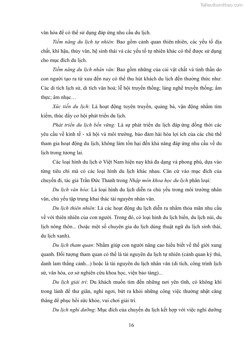 Luận văn thạc sĩ báo chí học Vấn đề phát triển du lịch Vĩnh Phúc trên báo điện tử trung ương và địa phương - 2 Trang 20