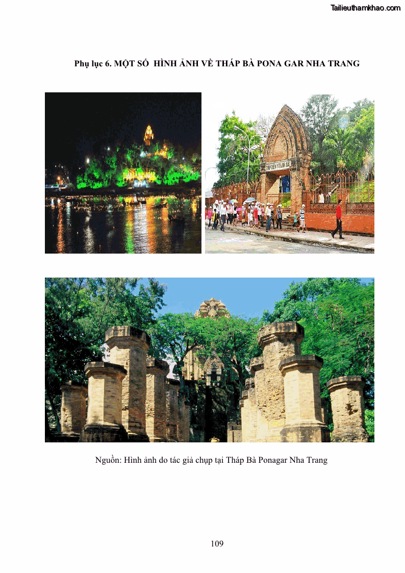 Luận văn thạc sĩ du lịch Nghiên cứu phát triển du lịch văn hóa Chăm ở Khánh Hòa - 10 Trang 119