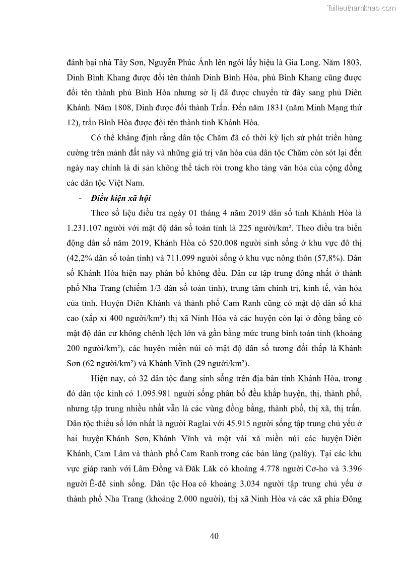 Luận văn thạc sĩ du lịch Nghiên cứu phát triển du lịch văn hóa Chăm ở Khánh Hòa - 5 Trang 50