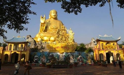 Chùa Vàng – hồ Núi Cốc TN 12