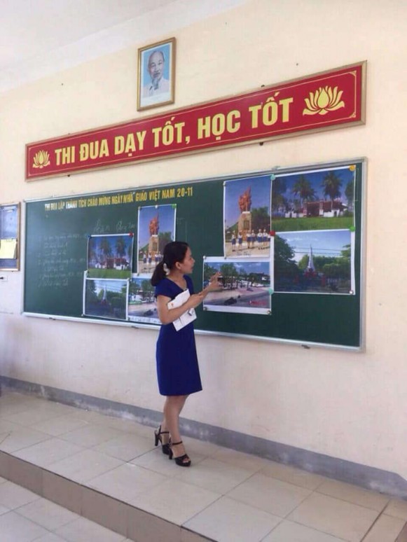 HS trường THPT Thanh Chương I học LSĐP tại di tích Truồng Bồn 16 02 2018 HS 6