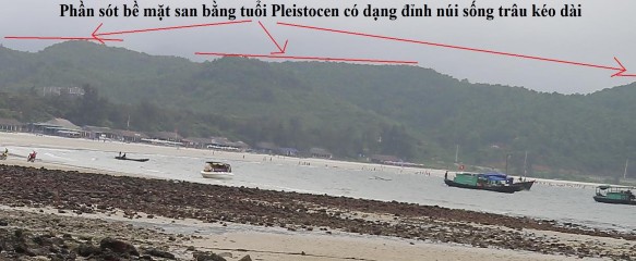 Ảnh 3 2 Phần sót bề mặt san bằng với đỉnh kiểu sống trâu kéo dài tựa như 2