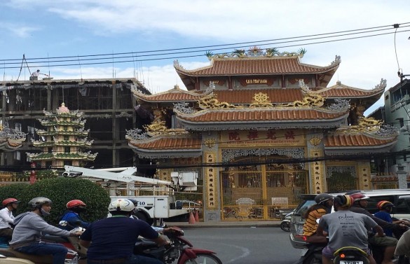 Hình Mặt trước chùa Pháp Quang 5 Chùa Thiên Phước Phường 6 Quận 8 Hình Mặt 10