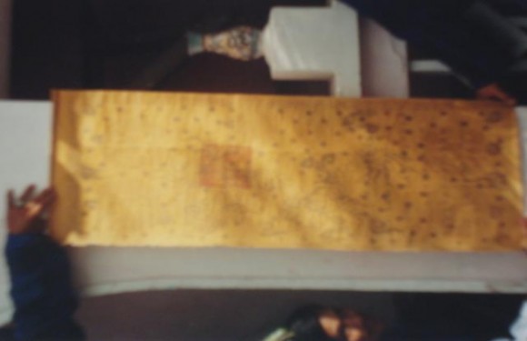 Hình Sắc phong của vua Tự Đức Hình Hoành phi Đức lưu phương Hình Bia di 5