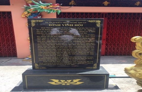 Hình ảnh Bia di tích kiến trúc nghệ thuật Hình ảnh Sự buôn bán nhếch nhác 9