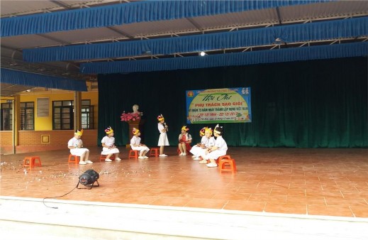 Hình 1 Hội thi phụ trách sao giỏi năm 2017 trường TH Tân Đức Nguồn Trường 1