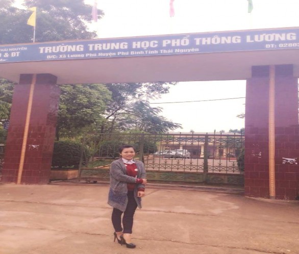 Hình 20 Tác giả đi khảo sát thăm quan trường THPT Lương Phú Nguồn Tác giả 14