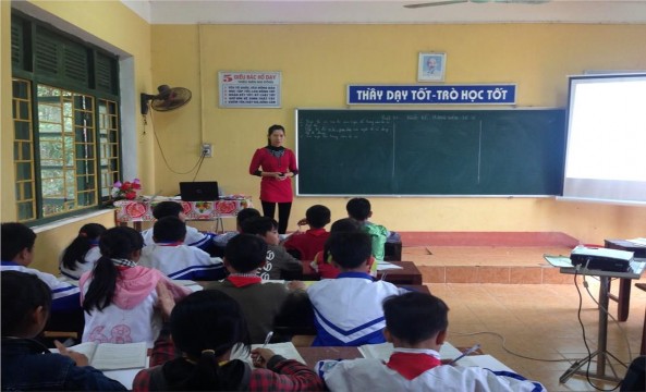 Hình 11 Tổ chức thao giảng chào mừng ngày 20 11 tại trường THCS Dương Thành 5