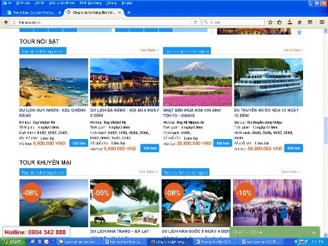 Phụ lục 2 Một số chương trình xúc tiến quảng bá của Công ty TNHH Du lịch 5