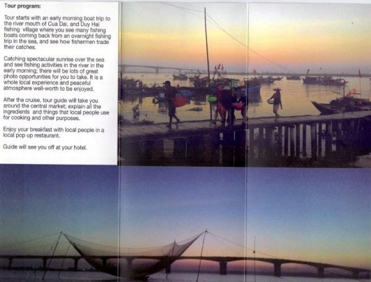 4 Hai trang đầu trong tập tài liệu Brochure của công ty sử dụng cho chương trình 9