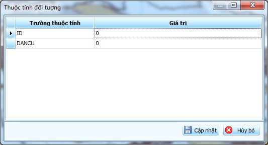 Hình 3 7 Cập nhập thông tin thuộc tính trong CSDL GIS  Chức năng sửa điểm 19