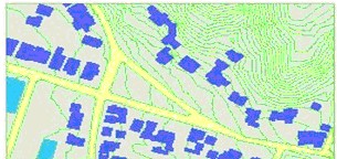 Hình 1 4 Bản đồ với mô hình dữ liệu vector Trong cách biểu diễn này người 3