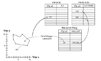 Hình 1 7 Số liệu vector được biểu thị dưới dạng vùng Polygon Hình 1 8 Một 6