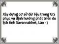 Xây dựng cơ sở dữ liệu trong GIS phục vụ định hướng phát triển du lịch tỉnh Savannakhet, Lào - 7