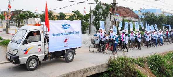 Hình 19 Một trong những chiến dịch truyền thông về môi trường đối với các 3