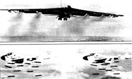 Hình 2 1 Máy bay B52 và máy bay 6A6 của Mĩ ngày đêm ném bom và thả ngư lôi phong 1