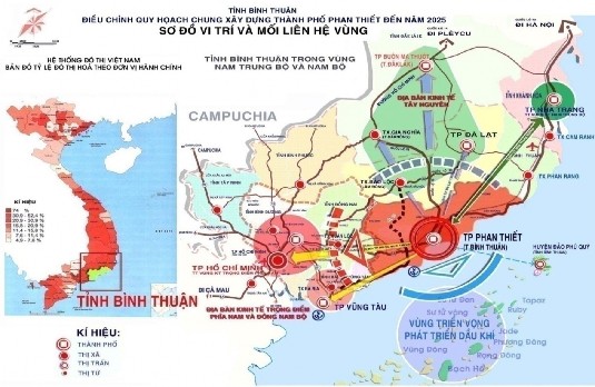 Hình B 2 Vị trí các dự án du lịch năm 2006 và năm 2010 Hình B 3 Hạ tầng giao 1