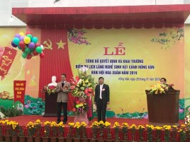 Ảnh 3 Nhà điều hành Du lịch xã Ảnh 4 Lễ đón nhận QĐ điểm du lịch Ảnh 4