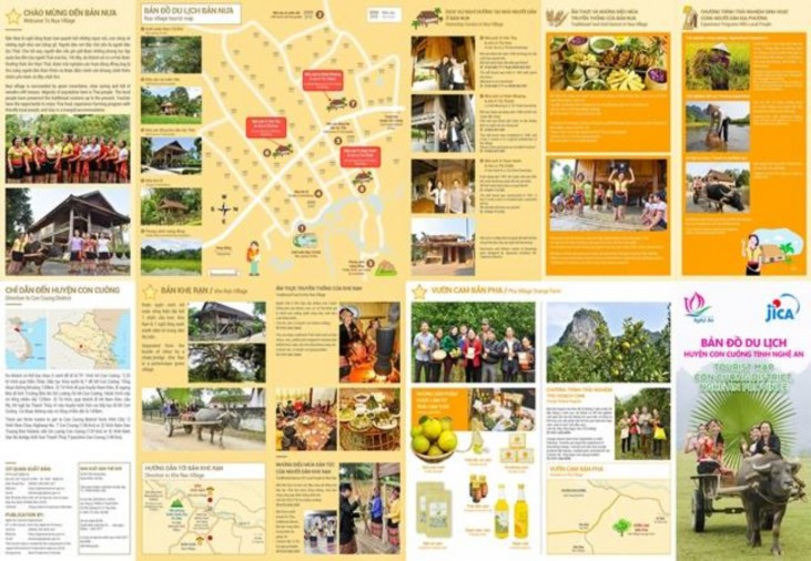 Hình 3 Bản đồ du lịch huyện Con Cuông tỉnh Nghệ An Nguồn UBND huyện Con 3