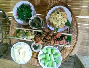 Hình 5 13 Ẩm thực Thái phục vụ khách du lịch cộng đồng Nguồn Lô Thị 13