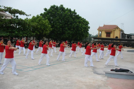 Ảnh 4 6 Câu lạc bộ dưỡng sinh huyện Phù Ninh – ảnh Phòng VHTT Ảnh 4 7 Tổ 6