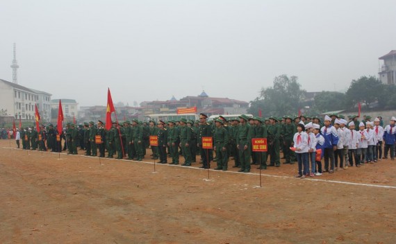 Ảnh 4 7 Tổ chức thành công lễ giao nhận quân 2016 – tác giả chụp 22 2 2016 7