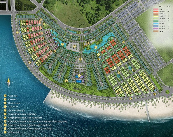 Mặt bằng tổng thể sự án Sun Grand City Feria Hạ Long Thông tin dự án Tên 3
