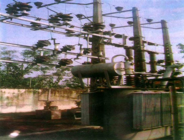 Trạm biến thế điện trên địa bàn thị trấn Đại Nghĩa 8 Mương dẫn nước 3