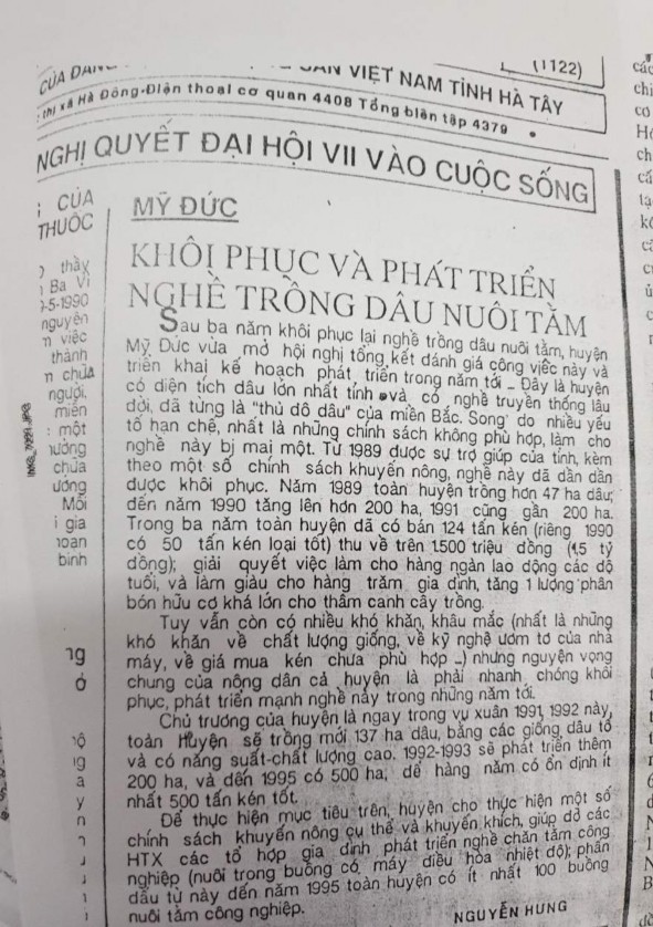 Báo Hà Tây ngày 25 – 11 1991 Báo Hà tây ngày 2 5 1992 Báo Hà Tây ngày 18 – 6 5