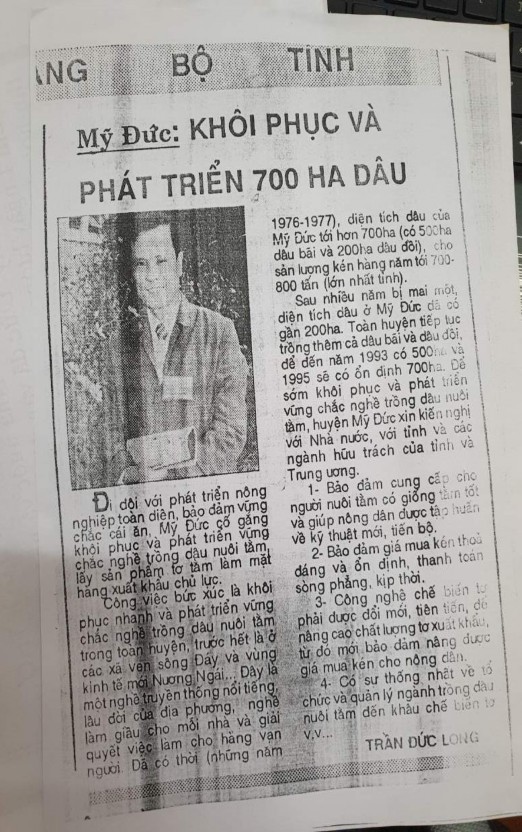 Báo Hà Tây ngày 18 – 6 – 1992 Báo Hà Tây ngày 25 – 7 – 1993 7