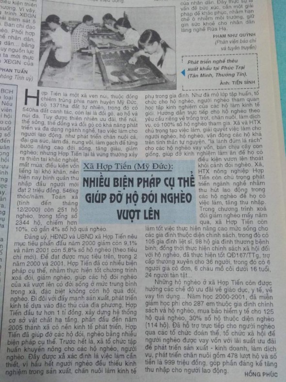 Báo Hà Tây ngày 16 – 5 – 2004 Báo Hà Tây ngày 19 – 5 2004 7