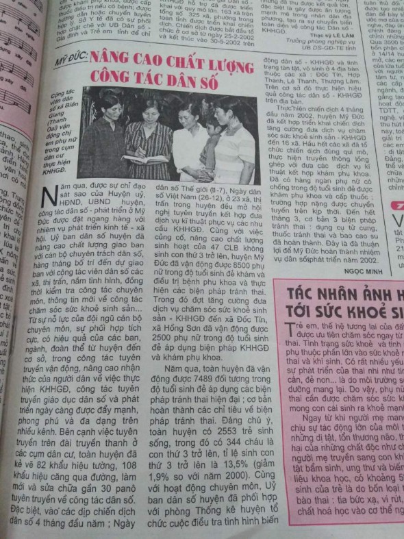 Báo Hà Tây ngày 19 – 5 2004 8