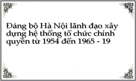Ban Chấp Hành Đảng Bộ Hà Nội (1955), Nghị Quyết Của Thường Vụ Ngày 10-4-1955, Hồ Sơ Số 13,