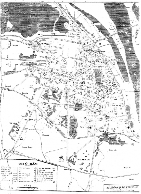 Phụ lục 2 Bản đồ 4 khu phố nội thành hà nội năm 1961 3 3 Trung tâm Lưu trữ 1