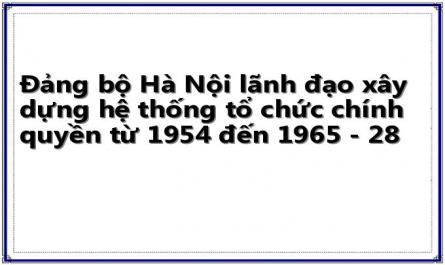 Đảng bộ Hà Nội lãnh đạo xây dựng hệ thống tổ chức chính quyền từ 1954 đến 1965 - 28