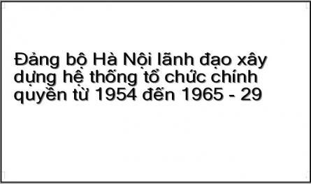 Đảng bộ Hà Nội lãnh đạo xây dựng hệ thống tổ chức chính quyền từ 1954 đến 1965 - 29