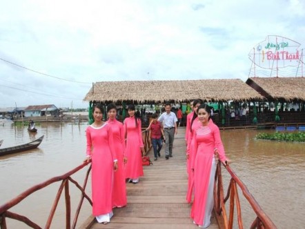 Hình 2 18 Làng Bè Bình Thạnh Đồng Tháp Nguồn https dongthap gov vn Truy cập 3