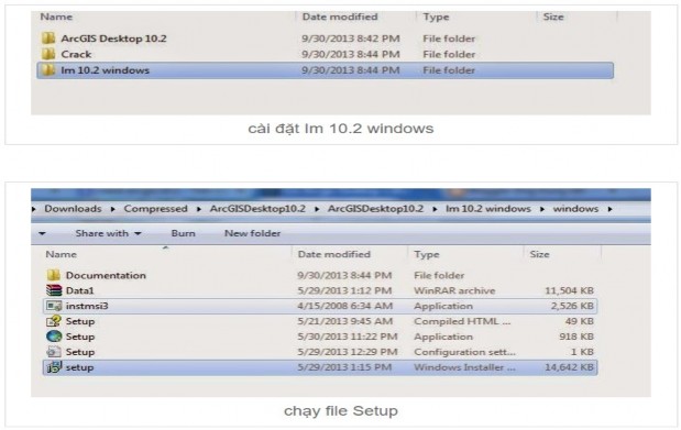 Bước 8 tiếp tục ấn Next chạy Arcgis license Hình 2 2 Cách cài đặt ArcGIS Desktop 1
